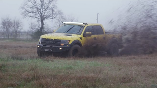 The 600 Horsepower Hennessey VelociRaptor Looks Best Making A Mud Wake